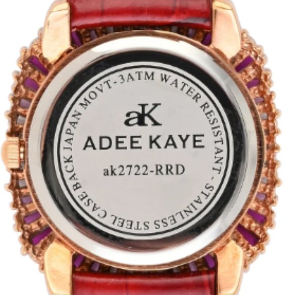 genuine ADEE KAYE Red/White Austrian Crystal - WHY PAY MORE?